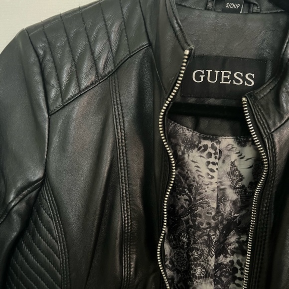 Guess genuine leather jacket - Picture 4 of 4